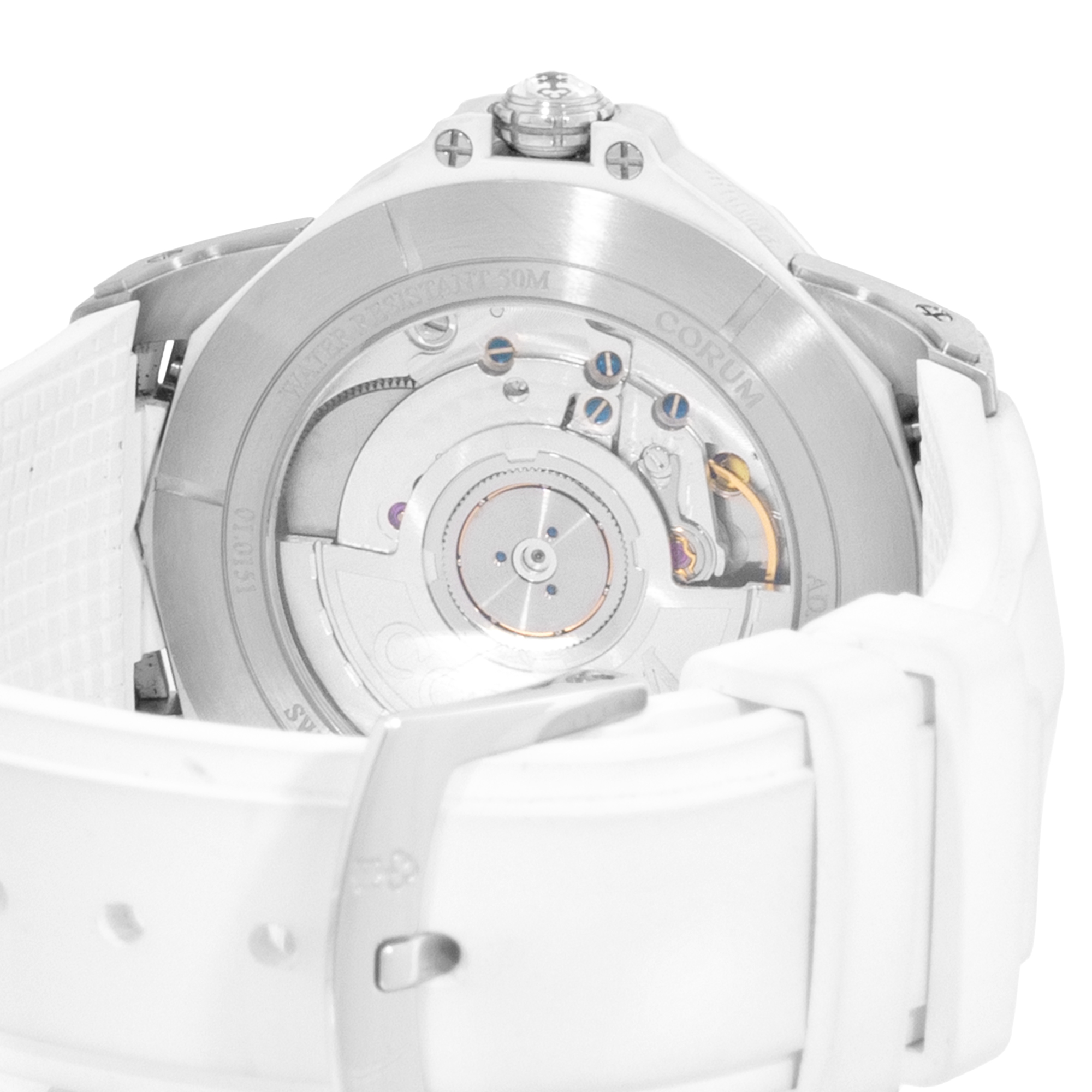 Corum Admiral AC-1 38 082.201.42F379 AA12 38mm Titanium Mens Watch Box Card thumbnail 9