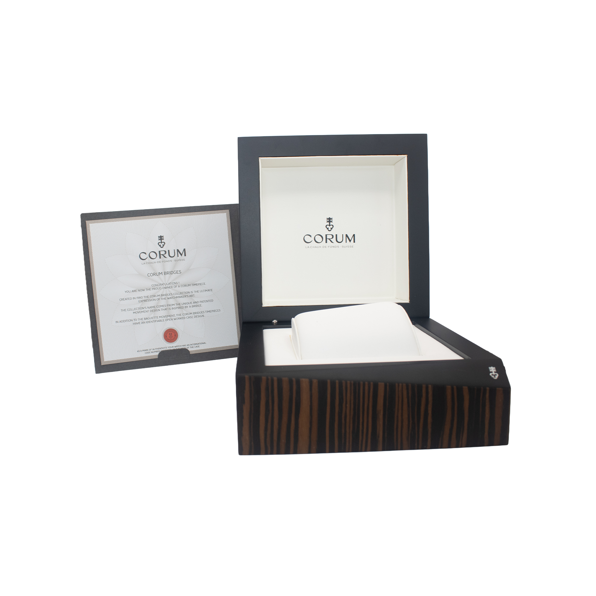 Corum Admiral 395.600.92/F371 BG10 42mm Ceramic Rose Gold Mens Watch Box Card thumbnail 11