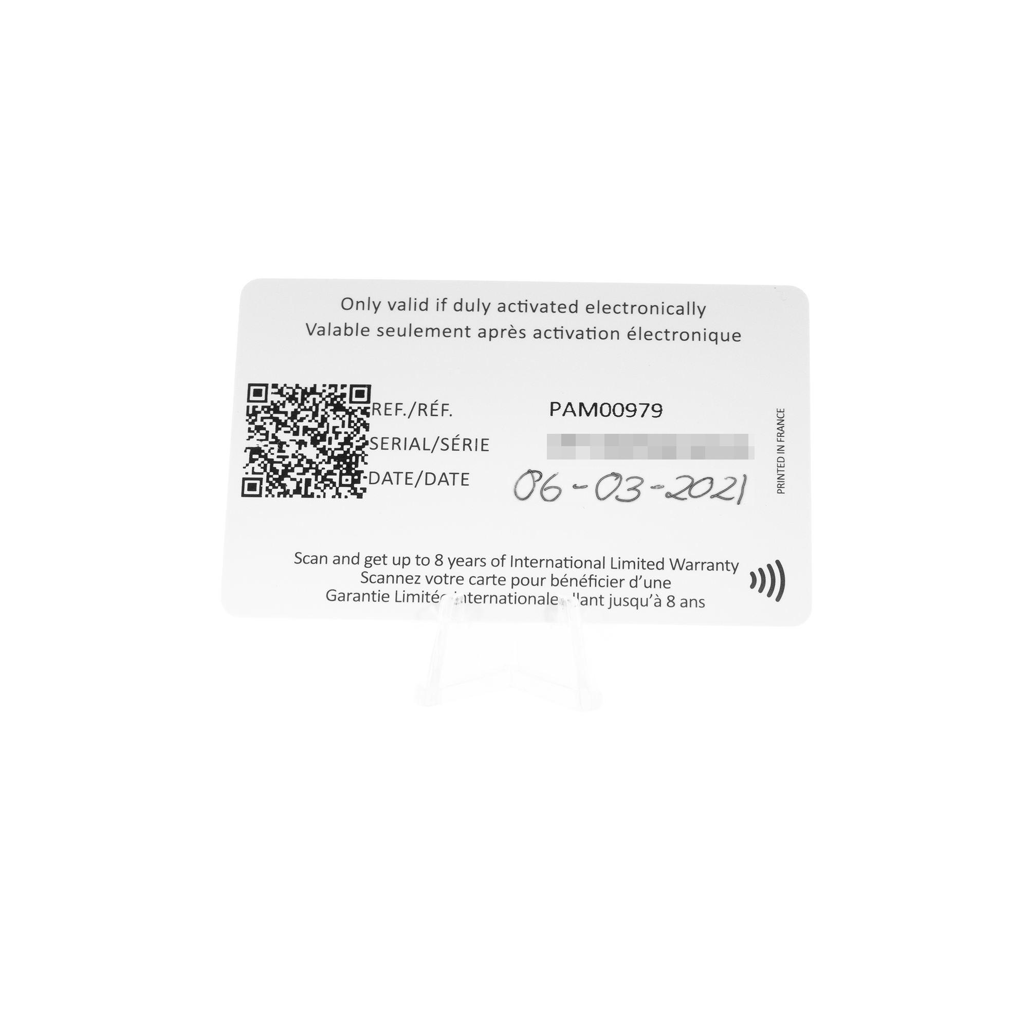 Panerai Submersible Marina Militare Carbotech PAM00979 47mm Carbon Mens Box Card thumbnail 3