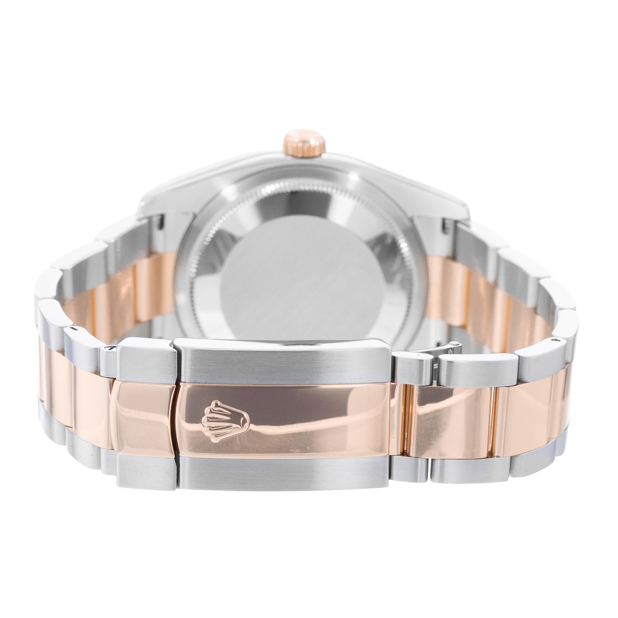 Rolex Datejust 36 116201 Pink Arabic Dial Steel Rose Gold Mens Watch Card thumbnail 8