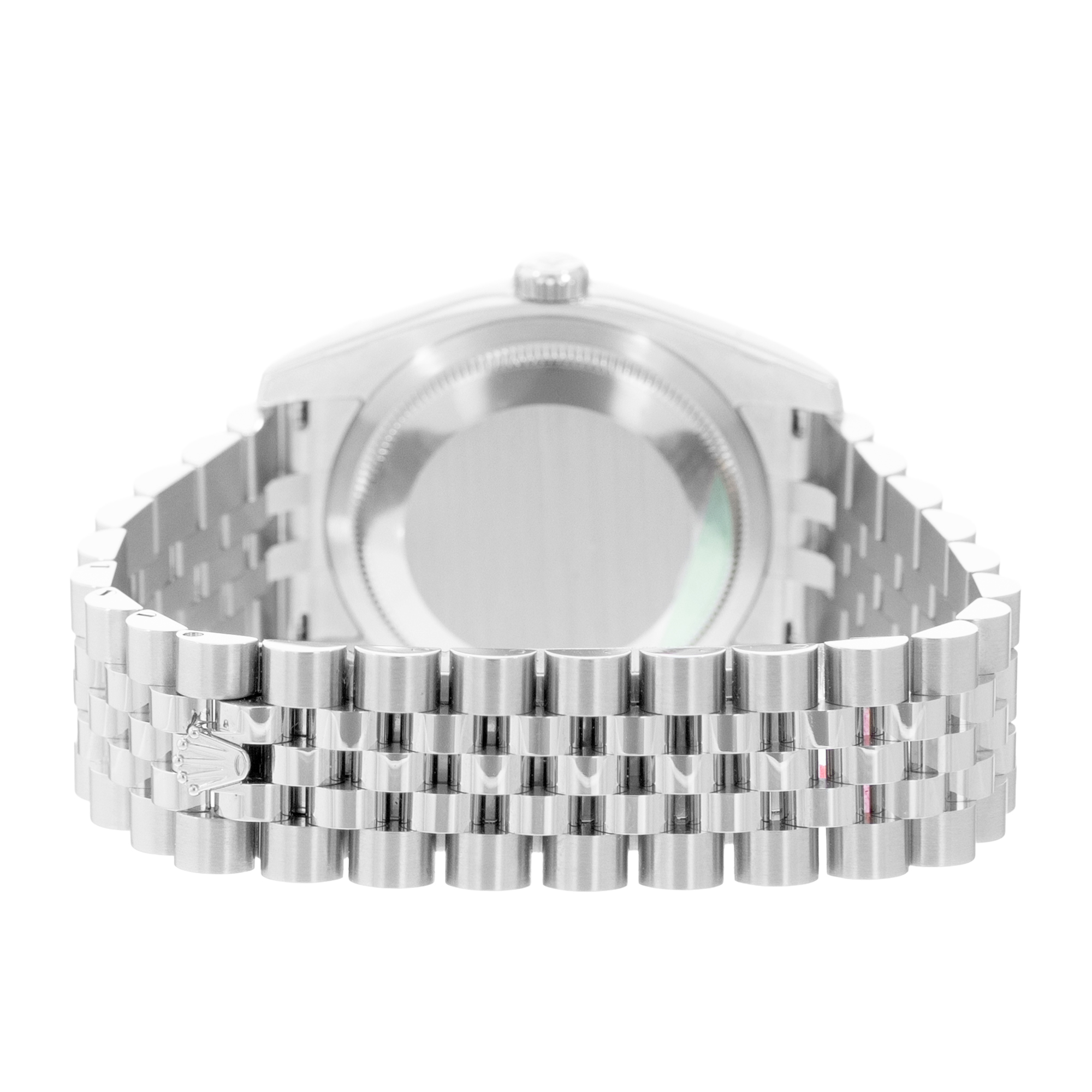 Rolex Datejust 36 116244 Black Dial Steel Diamonds Mens Watch Card thumbnail 8