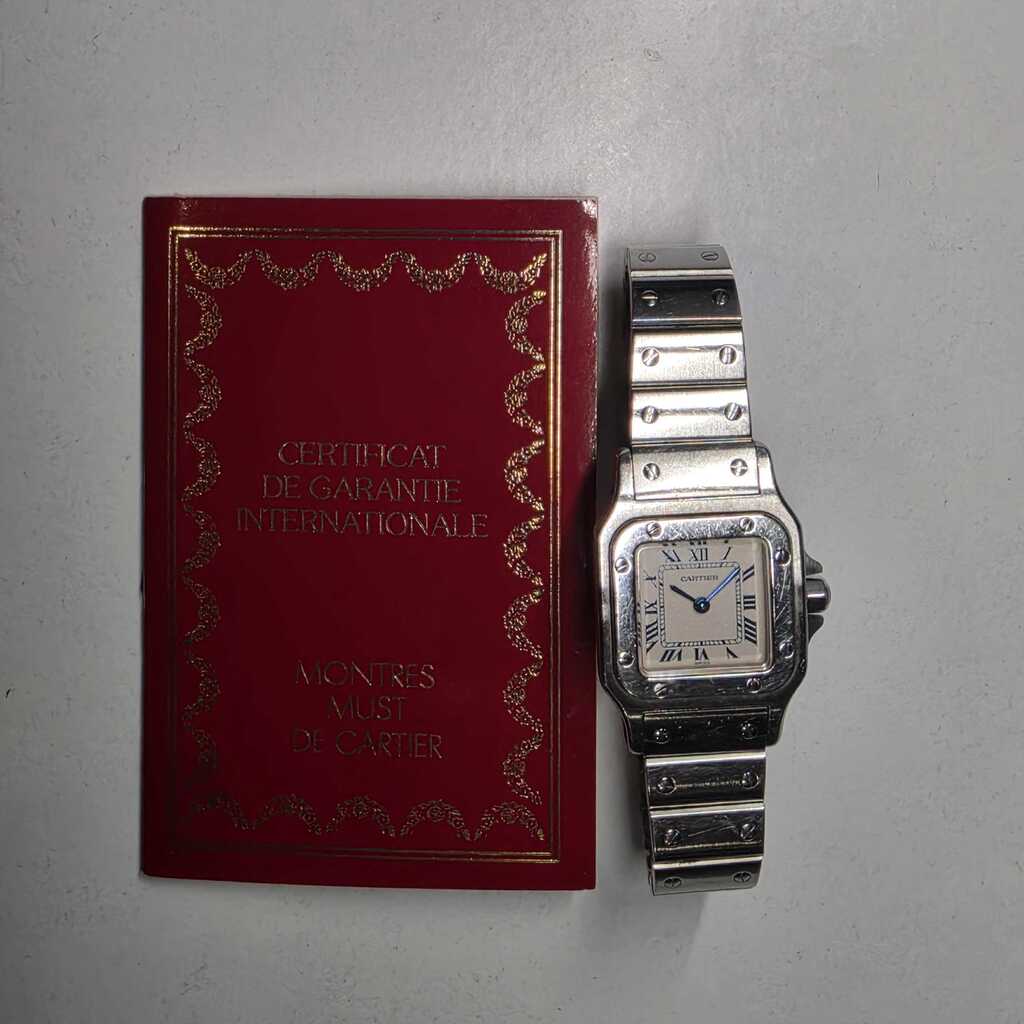 Cartier W20017D6 1565 Santos Galbee thumbnail 3