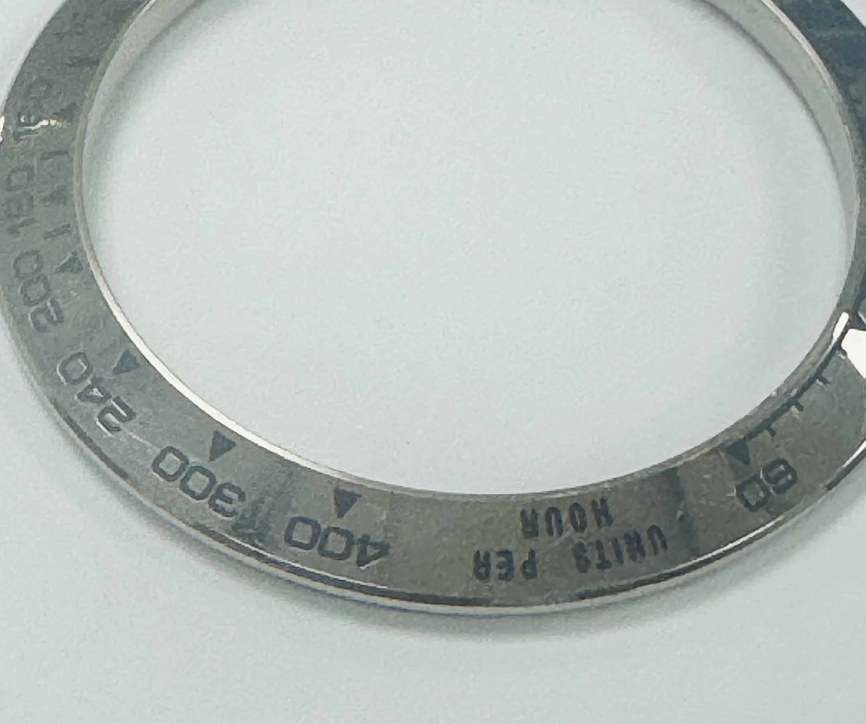 Factory solid 18K white gold Rolex bezel for Daytona, thumbnail 5