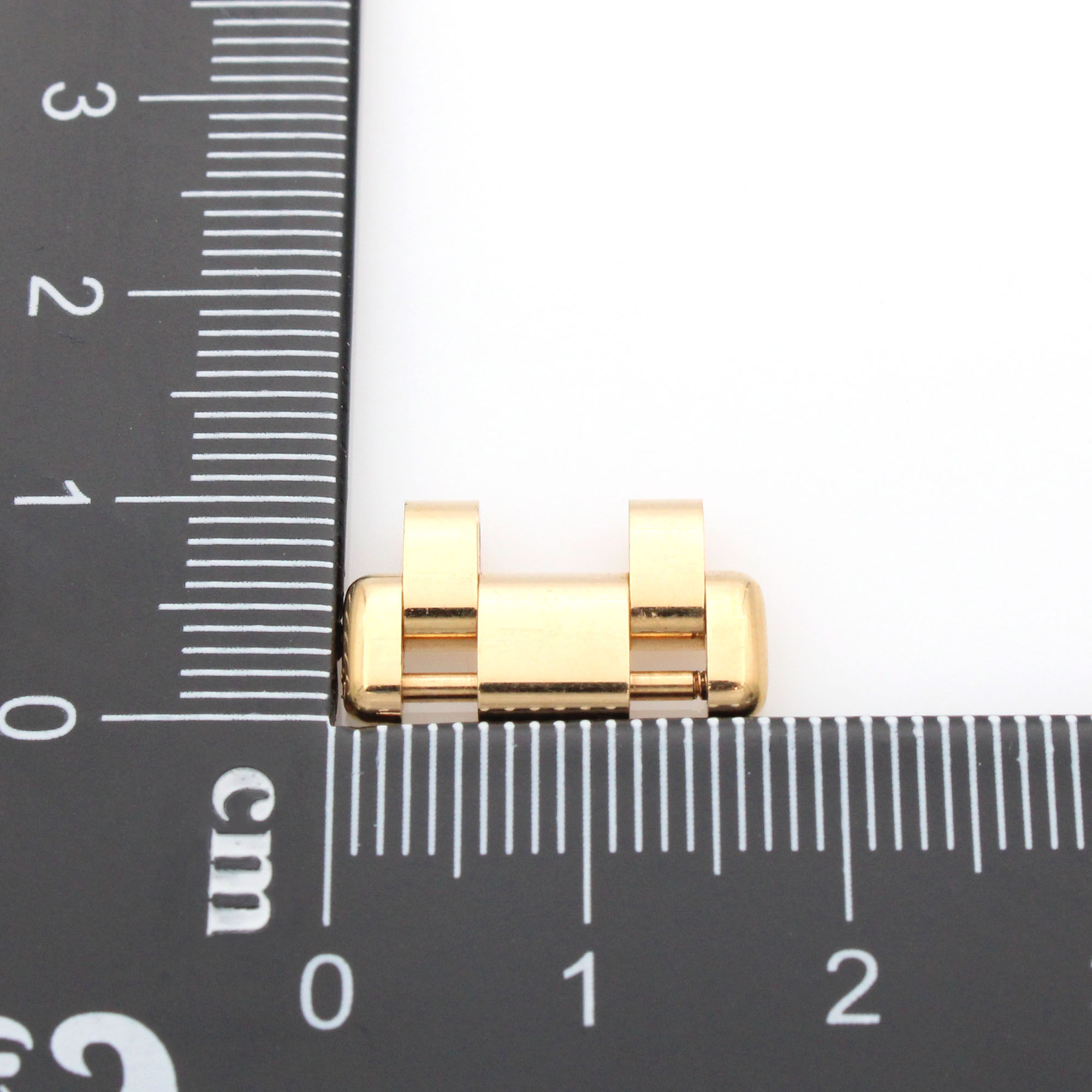 Rolex Pearlmaster masterpiece half link 18K yellow gold 17.0mm wide for midsize thumbnail 2