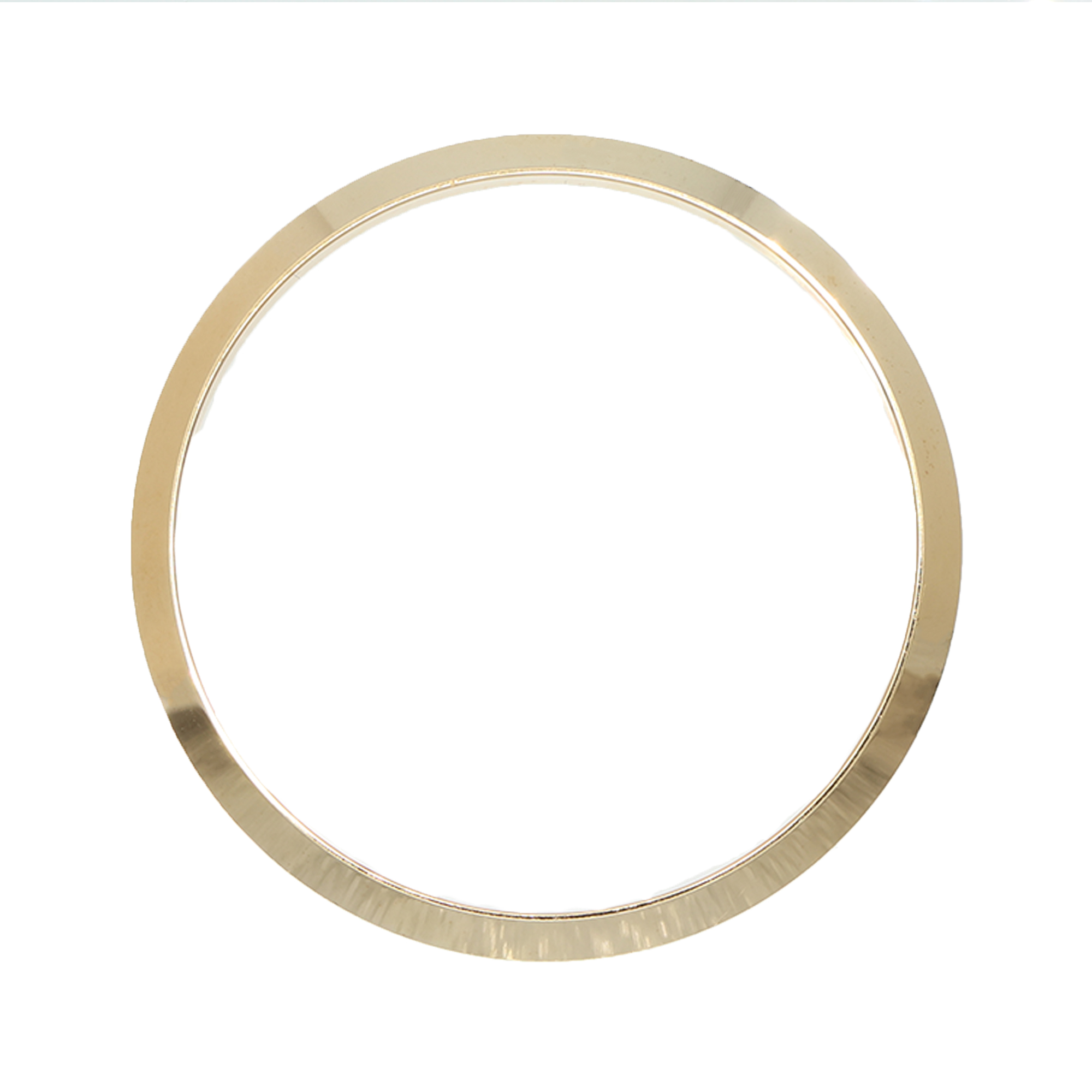 Factory original 18K yellow gold smooth dome bezel for Rolex 36mm thumbnail 1