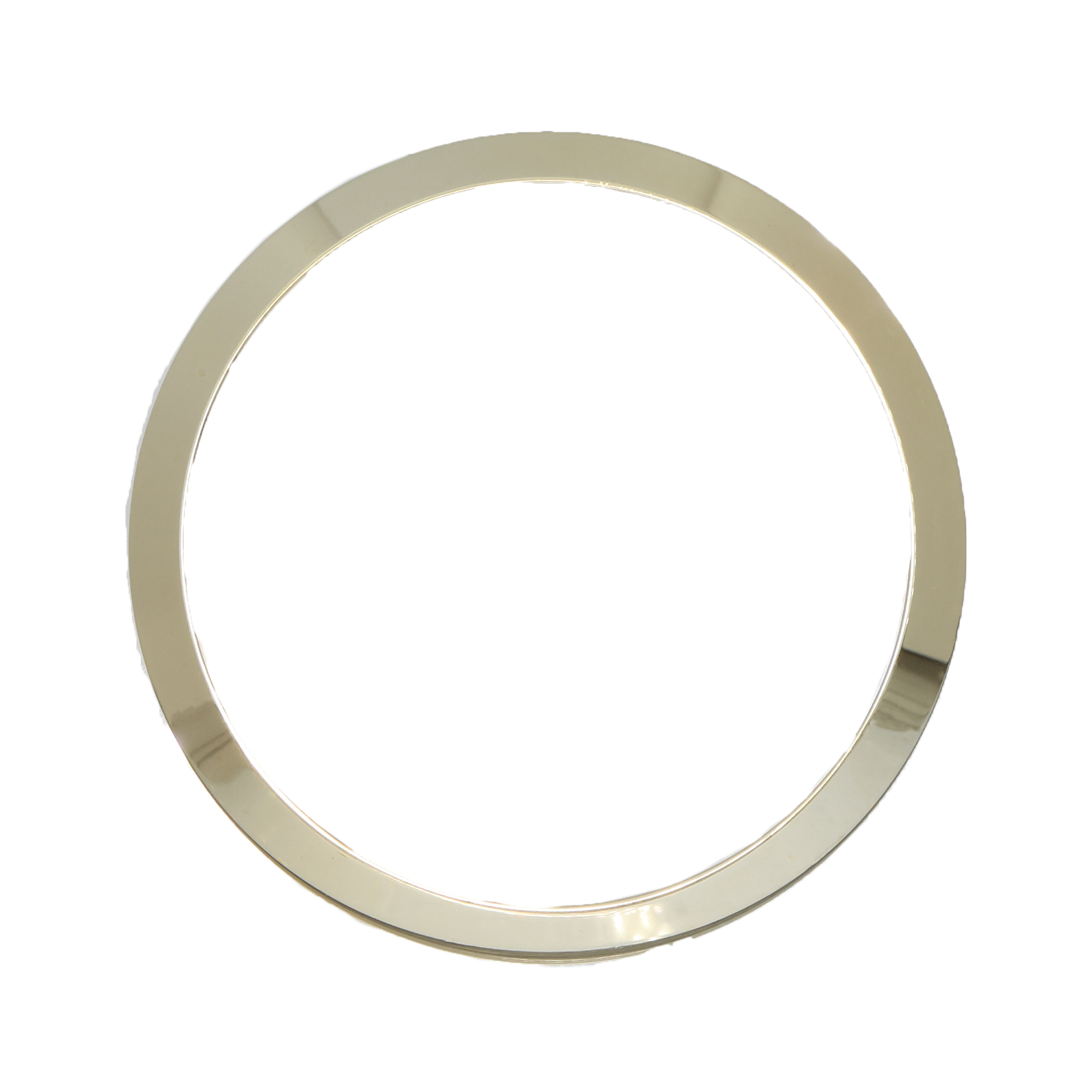 Factory original 14K yellow gold smooth dome bezel for Rolex Date 34mm thumbnail 1