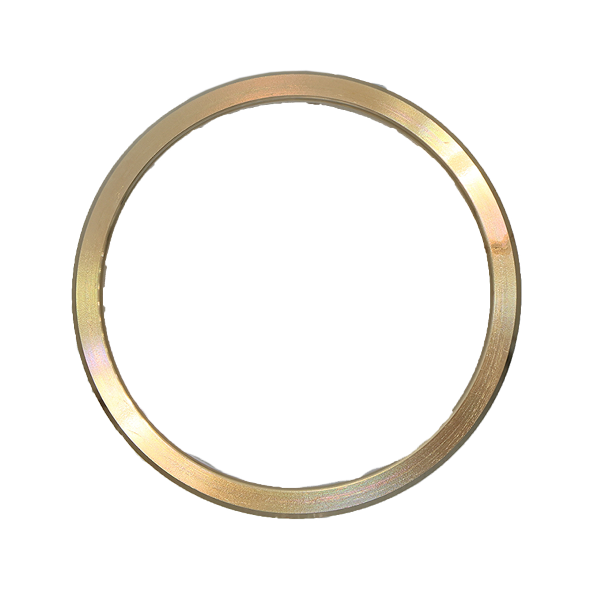 Factory original 14K yellow gold smooth dome bezel for Rolex Date 34mm thumbnail 2