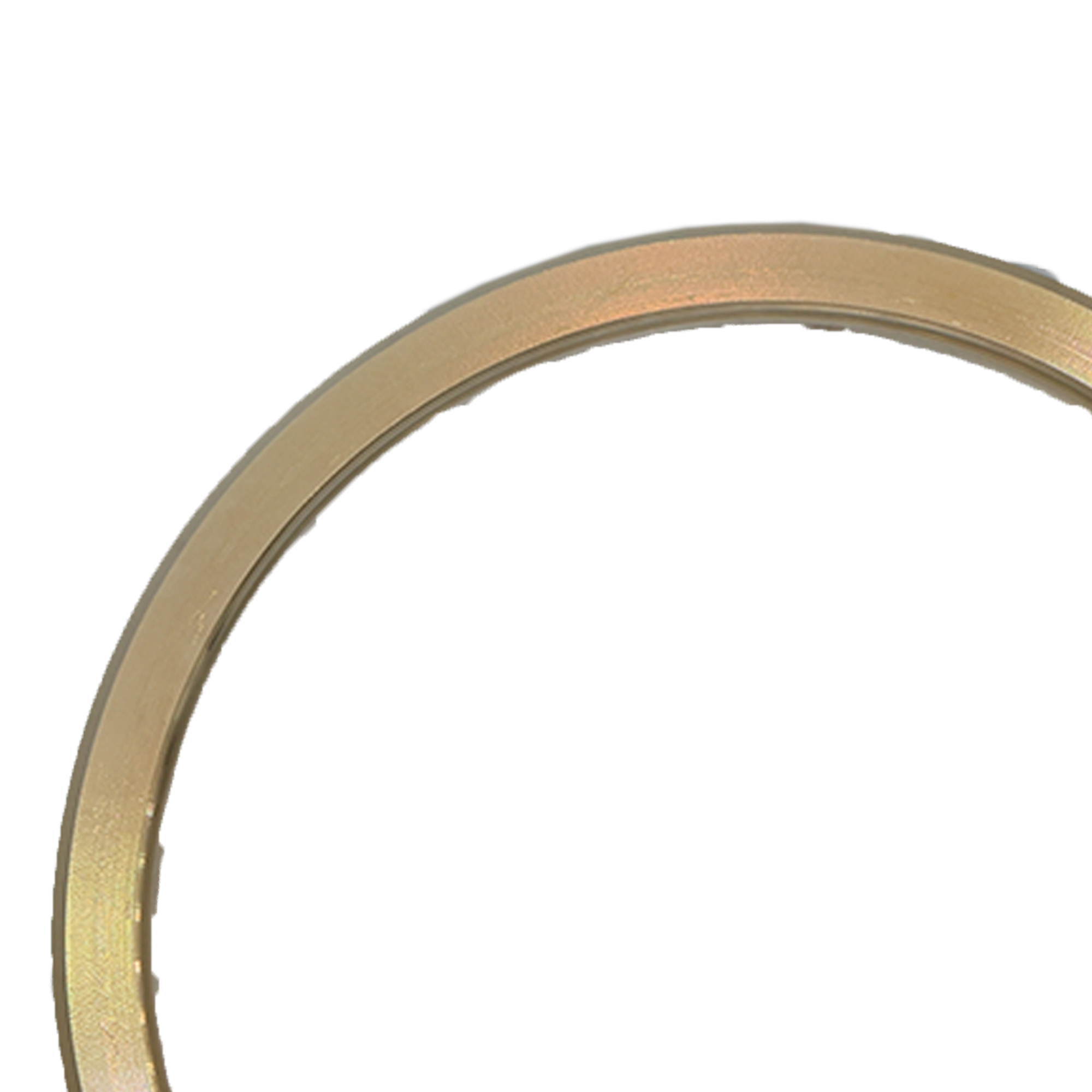 Factory original 14K yellow gold smooth dome bezel for Rolex Date 34mm thumbnail 3