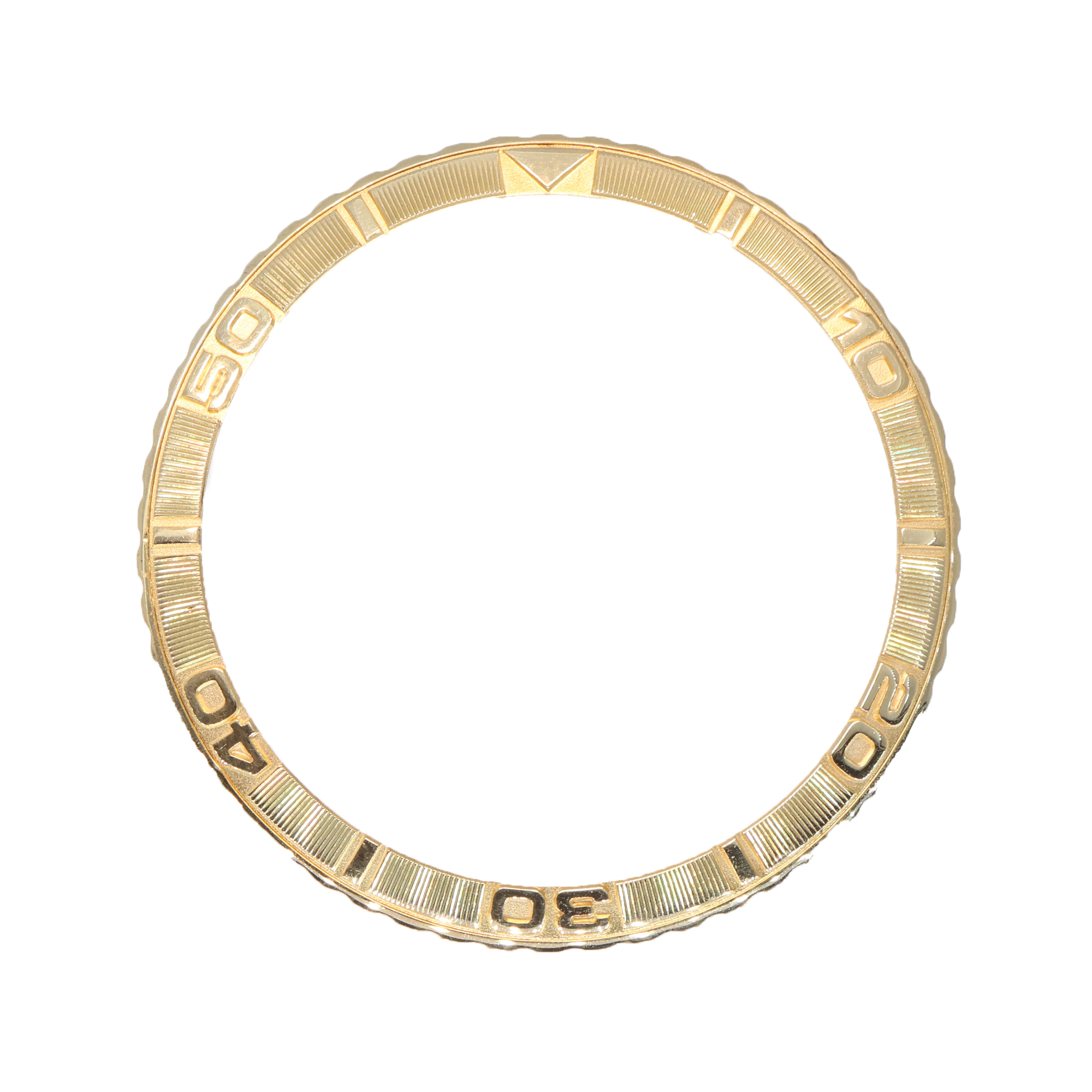 Factory original 18K yellow gold bezel for Rolex 36mm Thunderbird 16263 - 1625 thumbnail 1