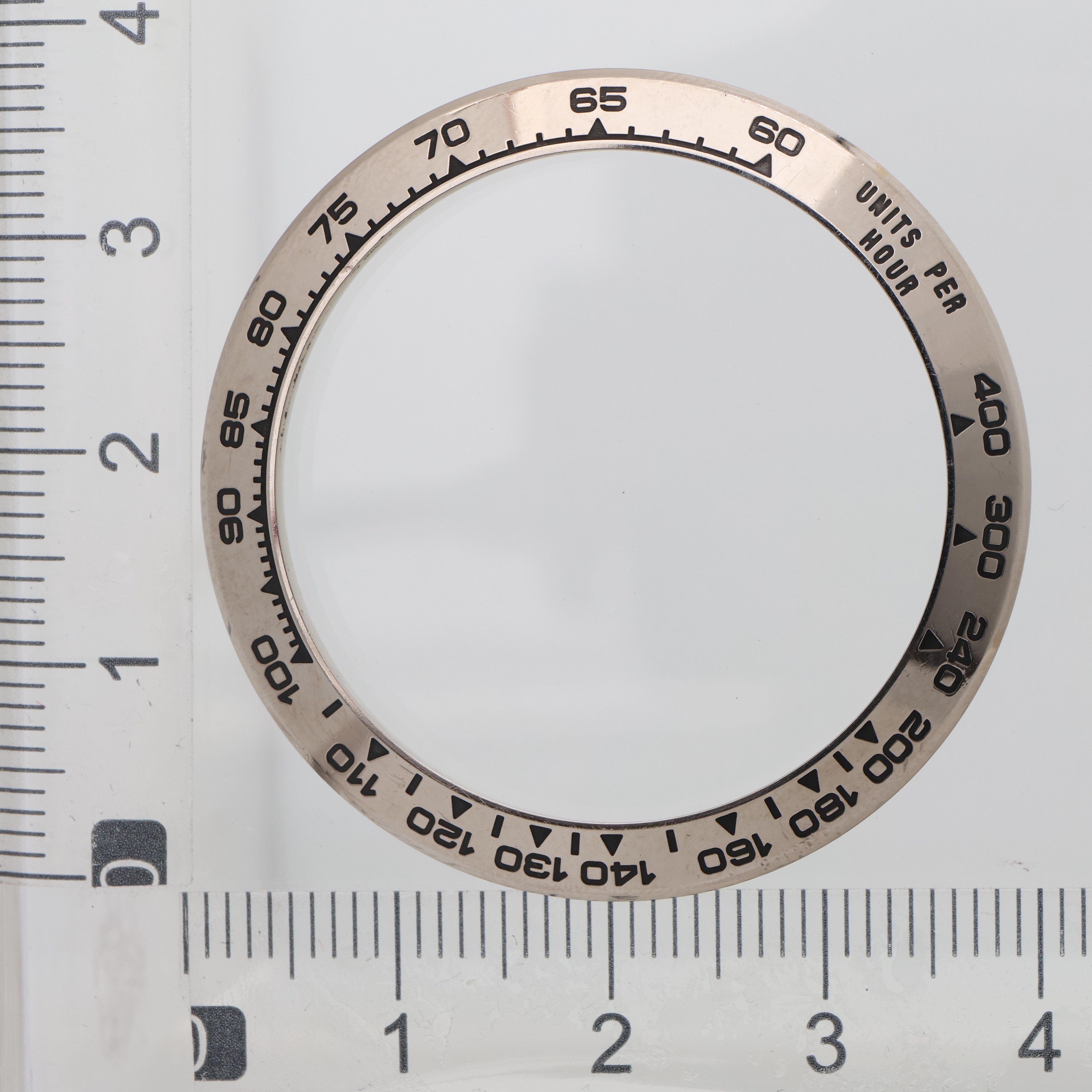 Original 18K white gold bezel for Rolex Daytona 116509 thumbnail 1