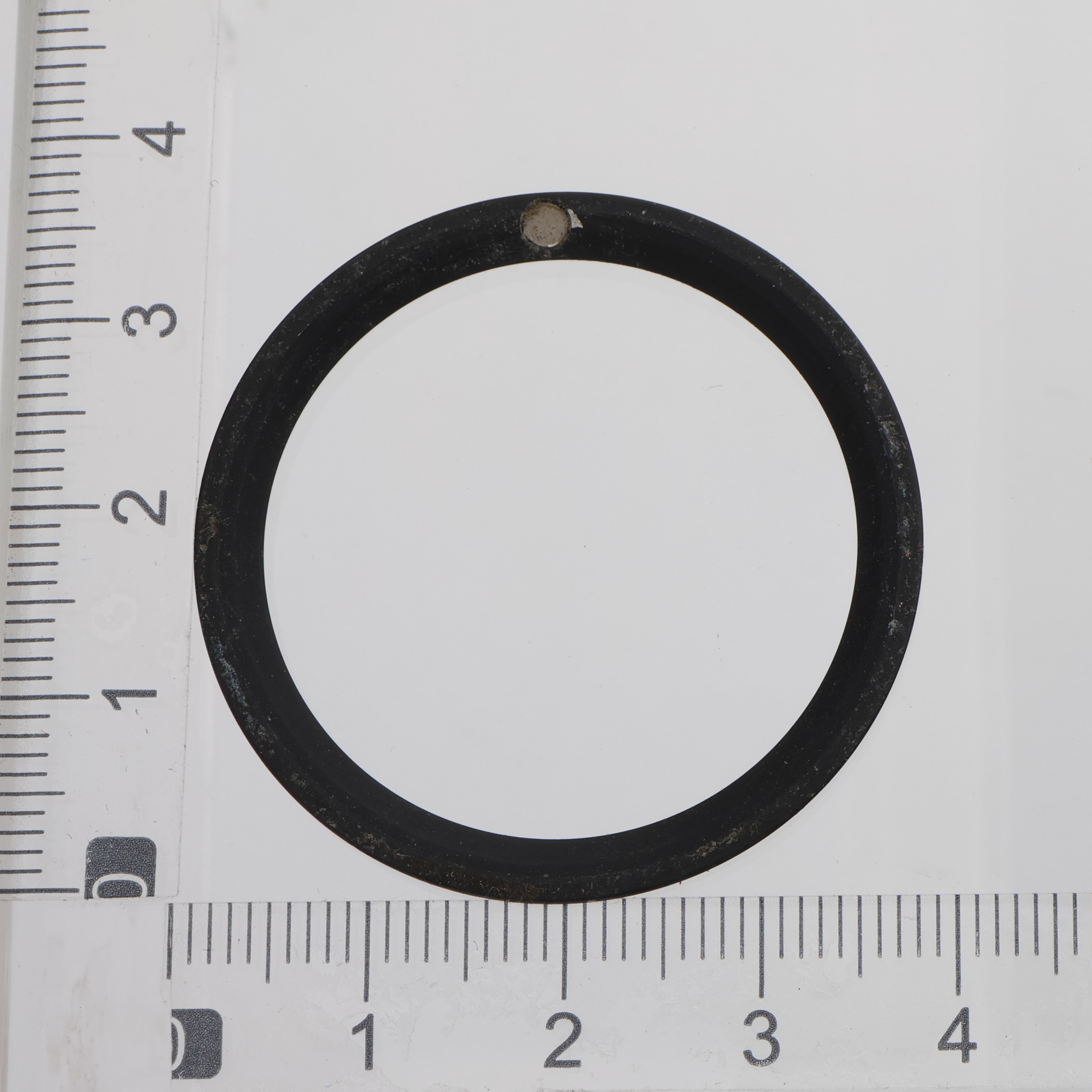 Factory original aluminum insert bezel for Rolex Submariner 40mm Ref: 16610 thumbnail 2