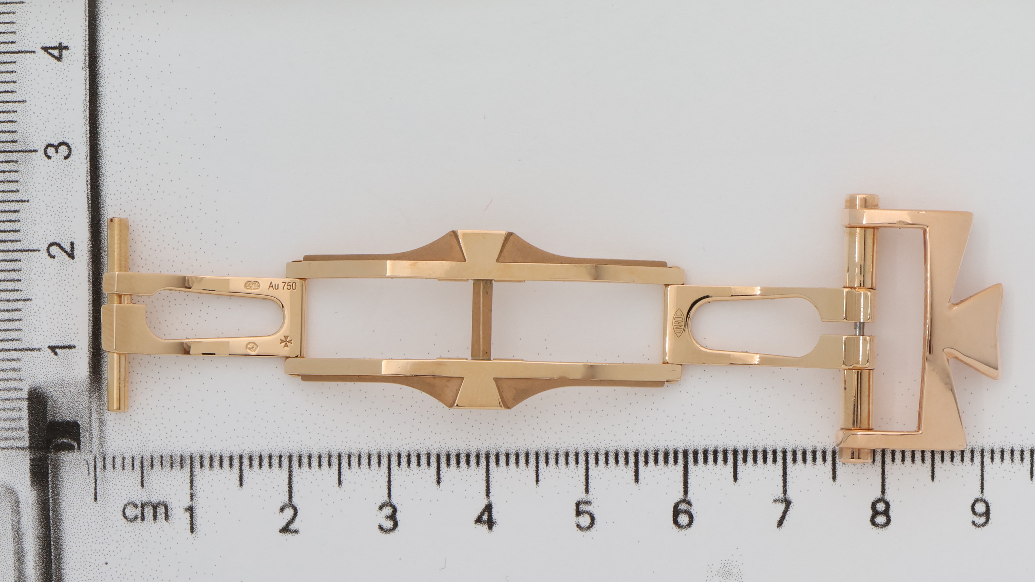 buckle for Vacheron Constantin double fold 18K rose gold fits 20mm strap thumbnail 1
