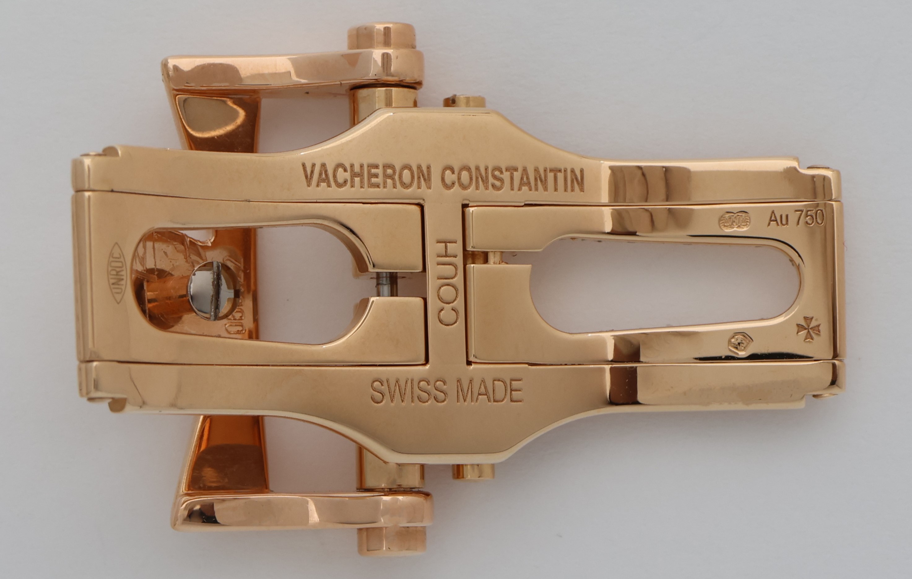 buckle for Vacheron Constantin double fold 18K rose gold fits 20mm strap thumbnail 4