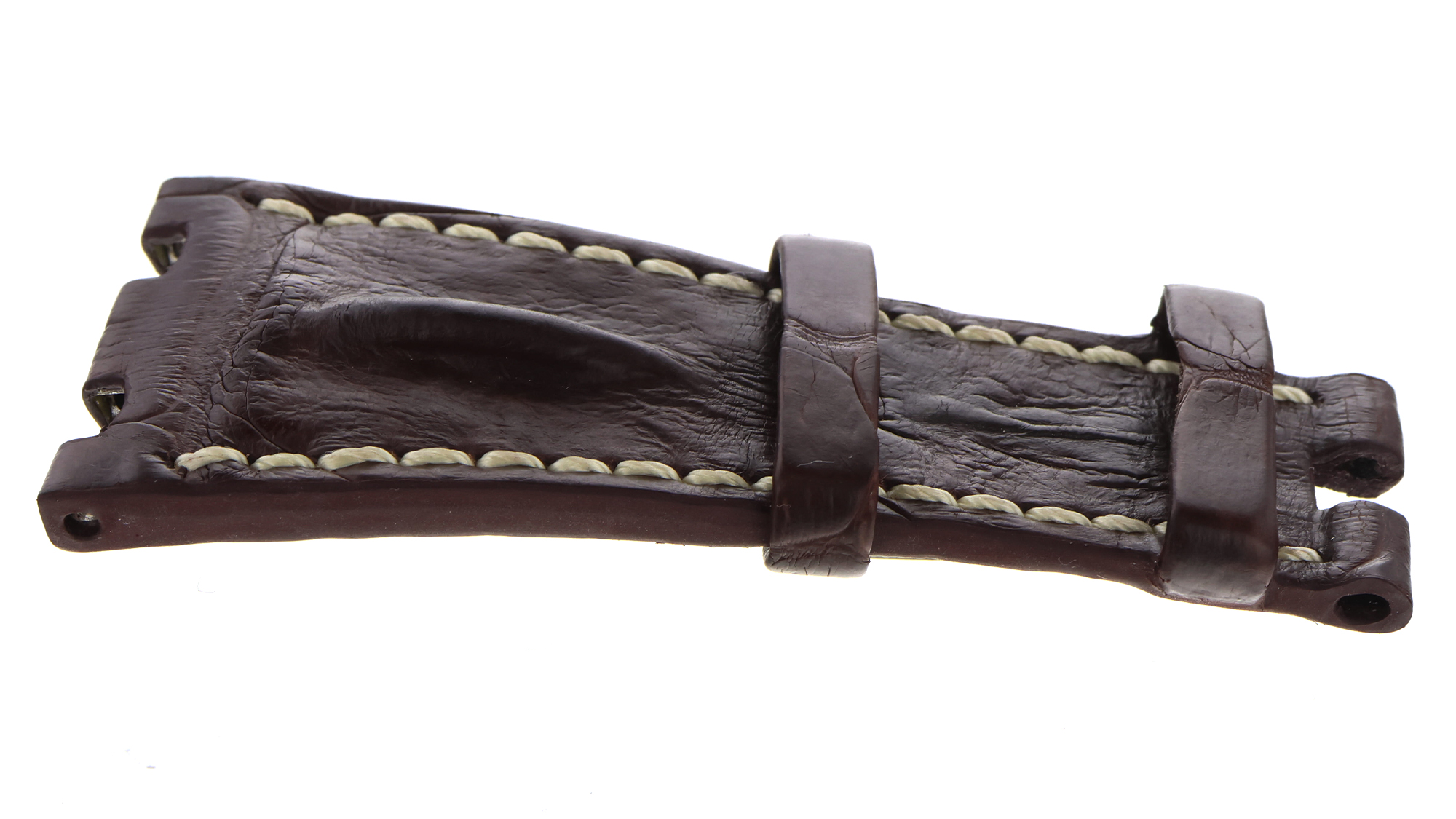 Unworn factory Audemars Piguet strap brown Hornback for offshore 28.5x20mm thumbnail 5