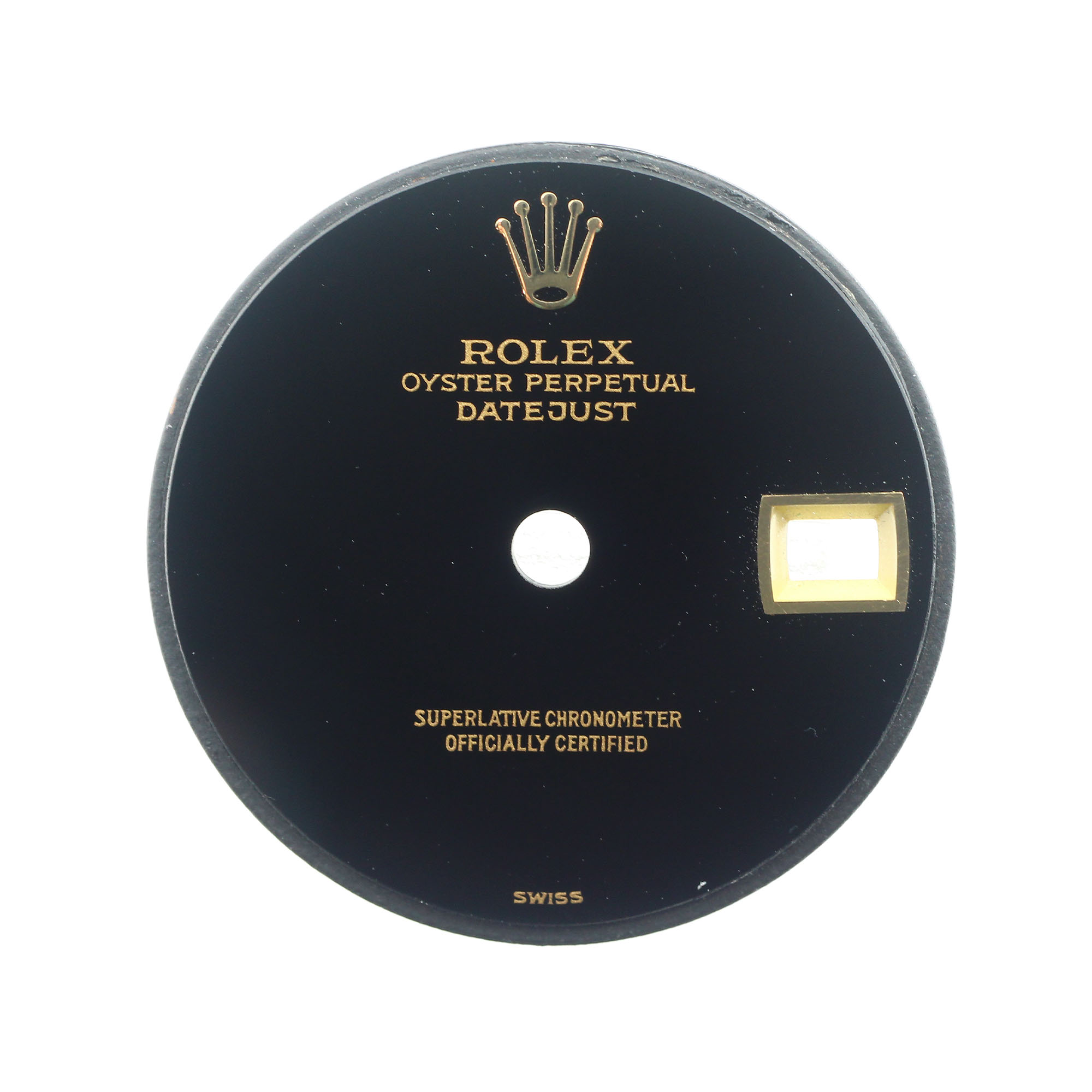 Black Onyx dial for Rolex Datejust 26 or 29mm thumbnail 1
