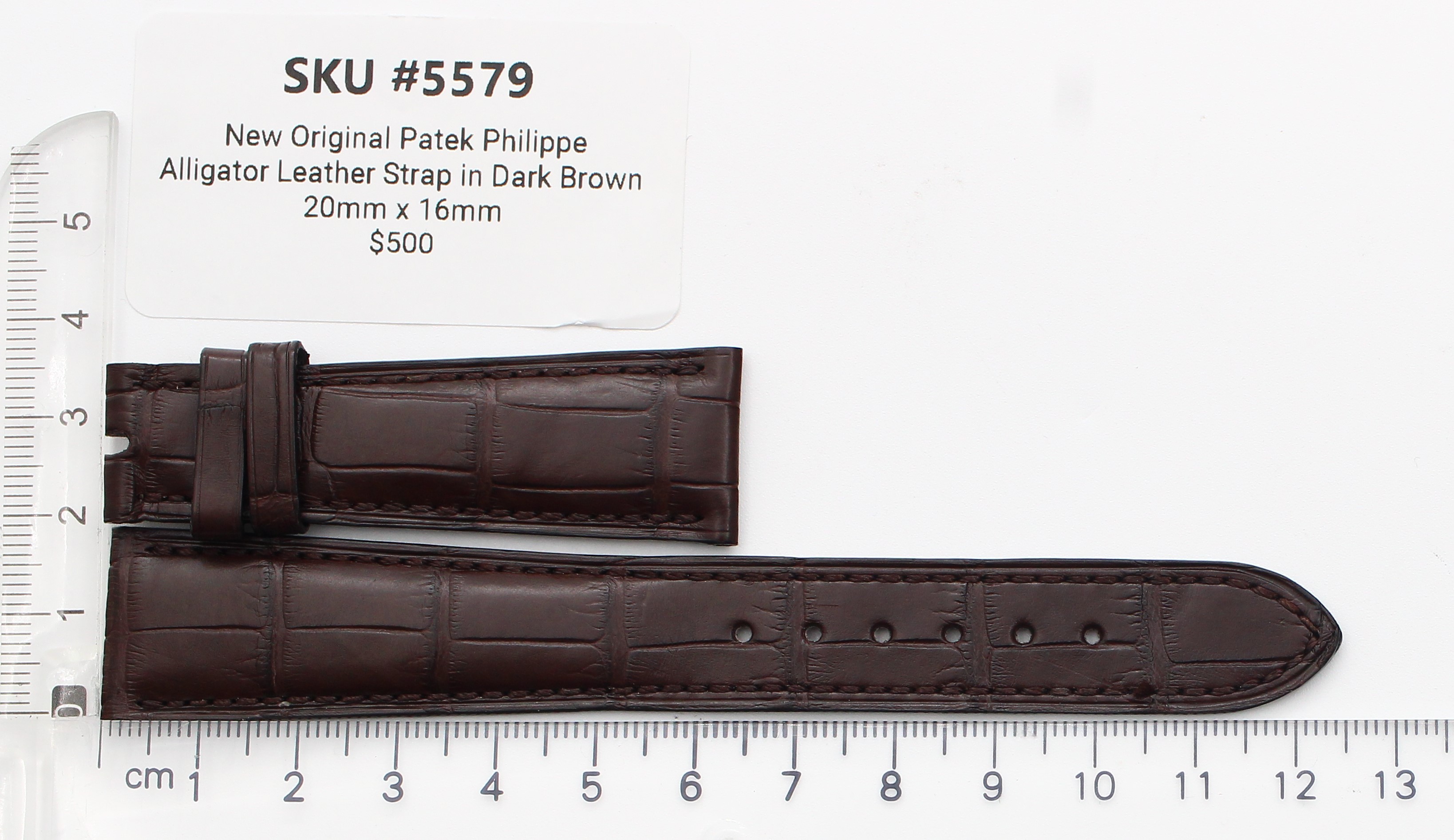 Strap for Patek Philippe New brown alligator thumbnail 1