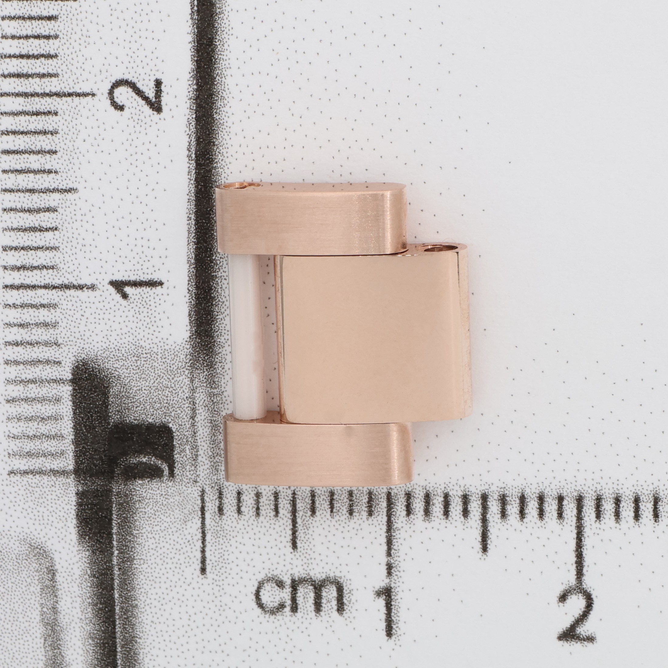 Rolex 18K pink rose red gold oyster link 15.5mm wide for Sky Dweller model thumbnail 2