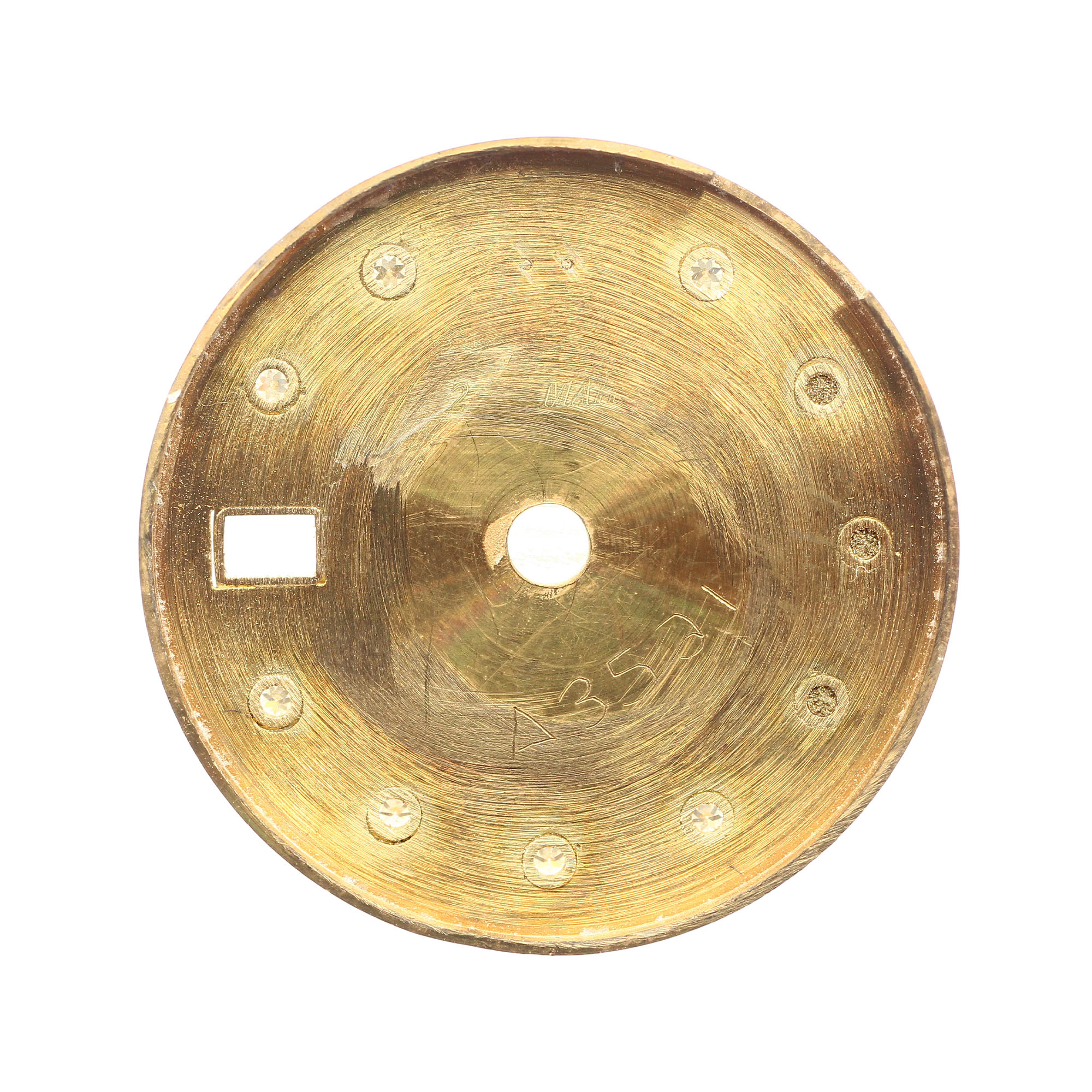 yellow gold dust MOP dial 10 factory diamonds for Rolex Datejust 26 or 29mm thumbnail 3