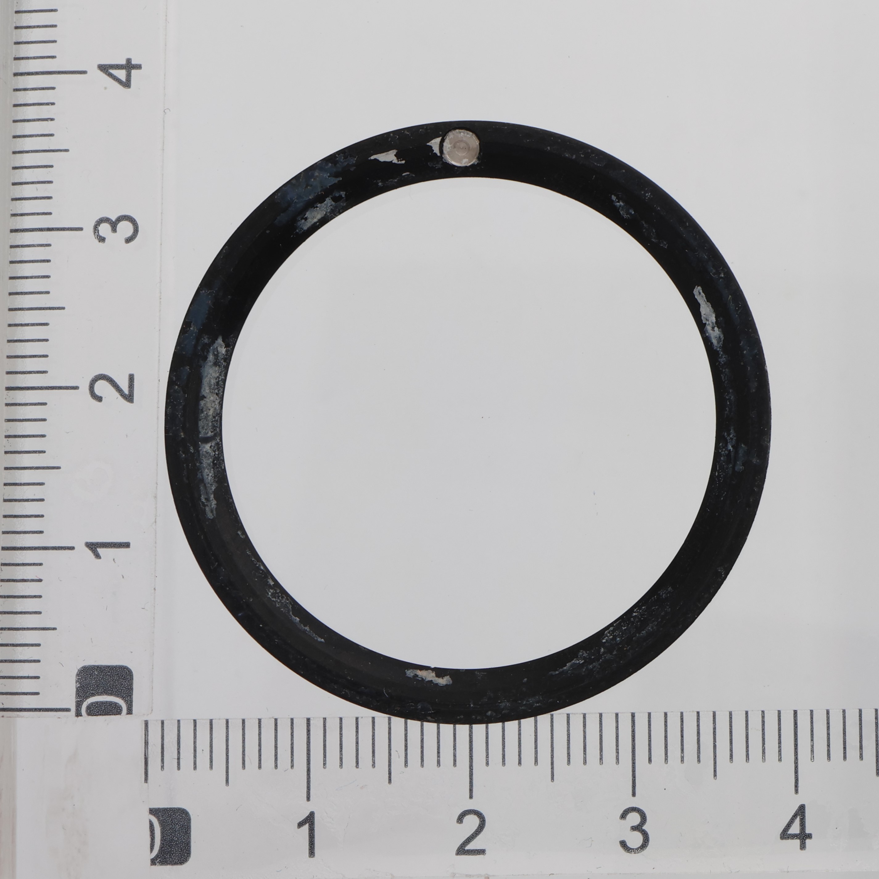 Factory original aluminum insert bezel for Rolex Submariner 40mm Ref: 16610 thumbnail 2