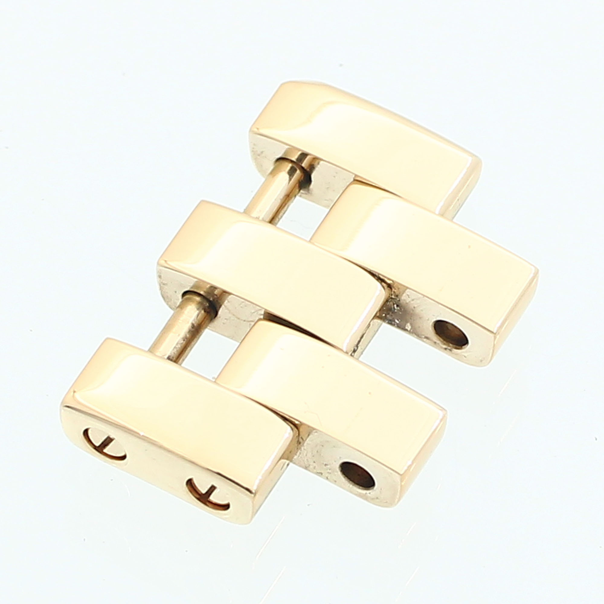 Cartier 18K yellow gold link 15.5mm wide for Demoiselle model thumbnail 1