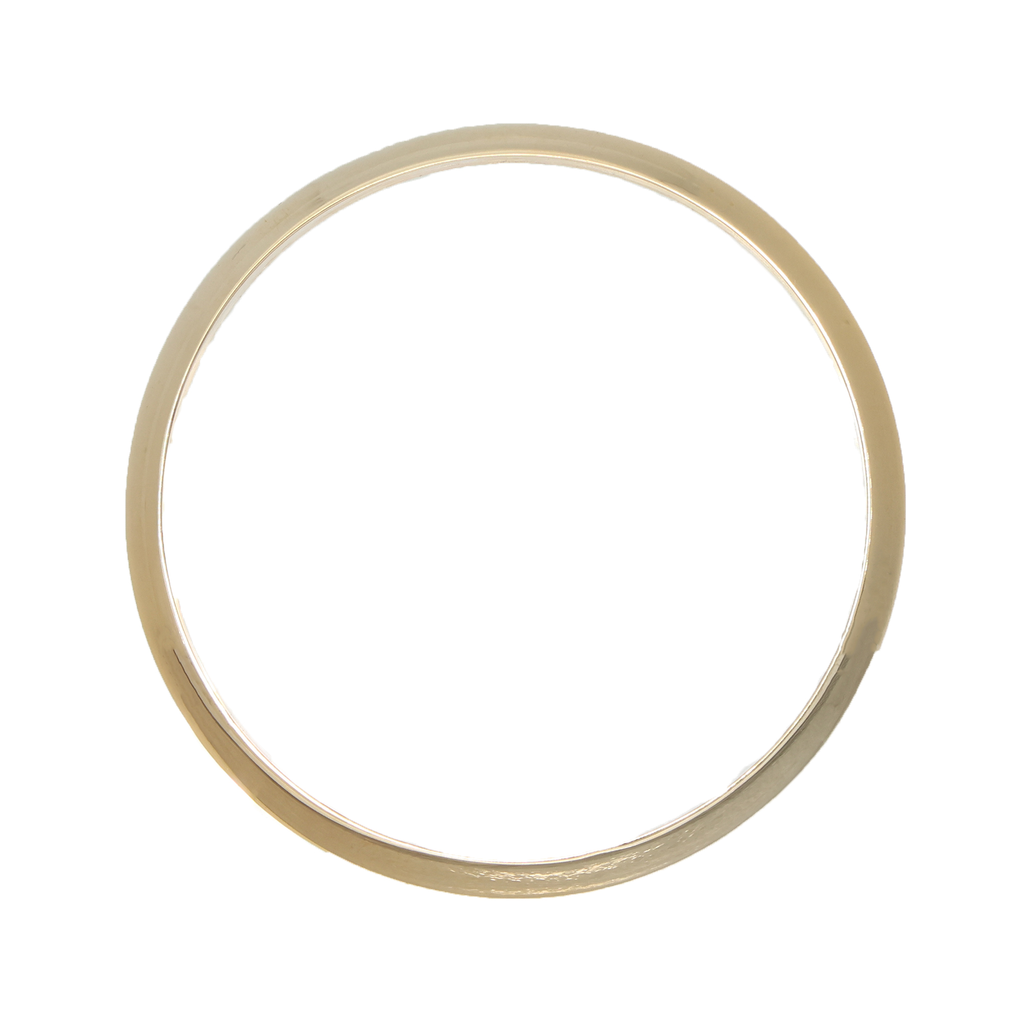 Factory original 18K yellow gold smooth dome bezel for Rolex 36mm thumbnail 1